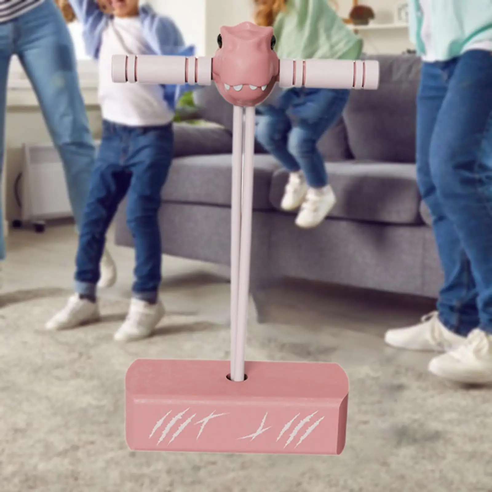 Прыжок Pogo с ручкой, прыгающая игрушка для детей на открытом воздухе и в помещении
Прыжок Pogo с ручкой, прыгающая игрушка для детей на открытом воздухе и в помещении