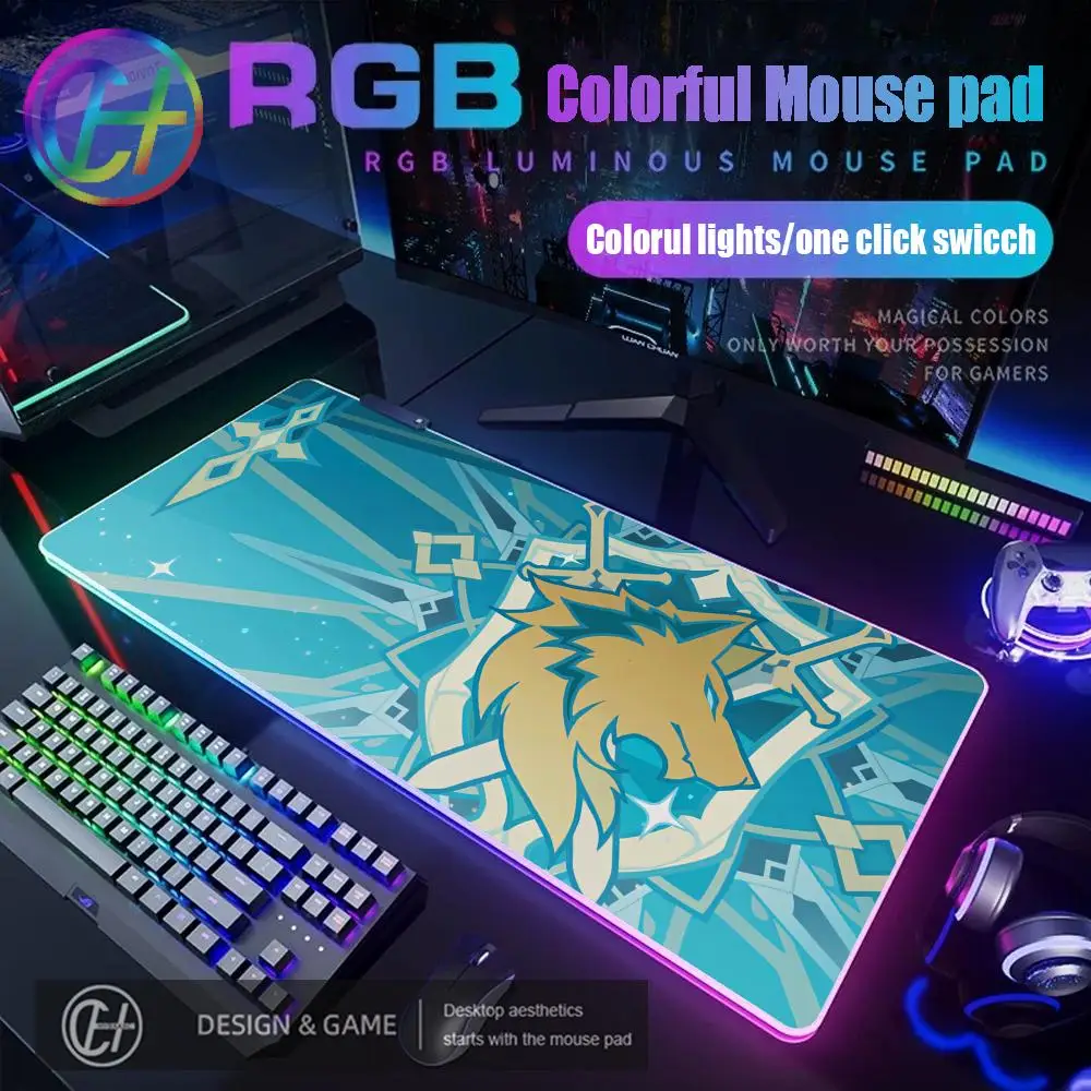 XXL Anime Game Varka Mouse Pad RGB Gaming Mouse Pad Desk Mat HD Gamer Large LED Light XXL Gaming Genshin Impact Mouse Pad
XXL Anime Game Varka Mouse Pad RGB Gaming Mouse Pad Desk Mat HD Gamer Large LED Light XXL Gaming Genshin Impact Mouse Pad