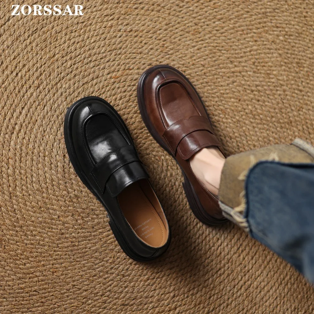 Women Flats Loafers Shoes Leather Designer Retro Shoes 2025 Trend Autumn Classic Shoes Women New Walking Dress Femme Zapatillas
Women Flats Loafers Shoes Leather Designer Retro Shoes 2025 Trend Autumn Classic Shoes Women New Walking Dress Femme Zapatillas