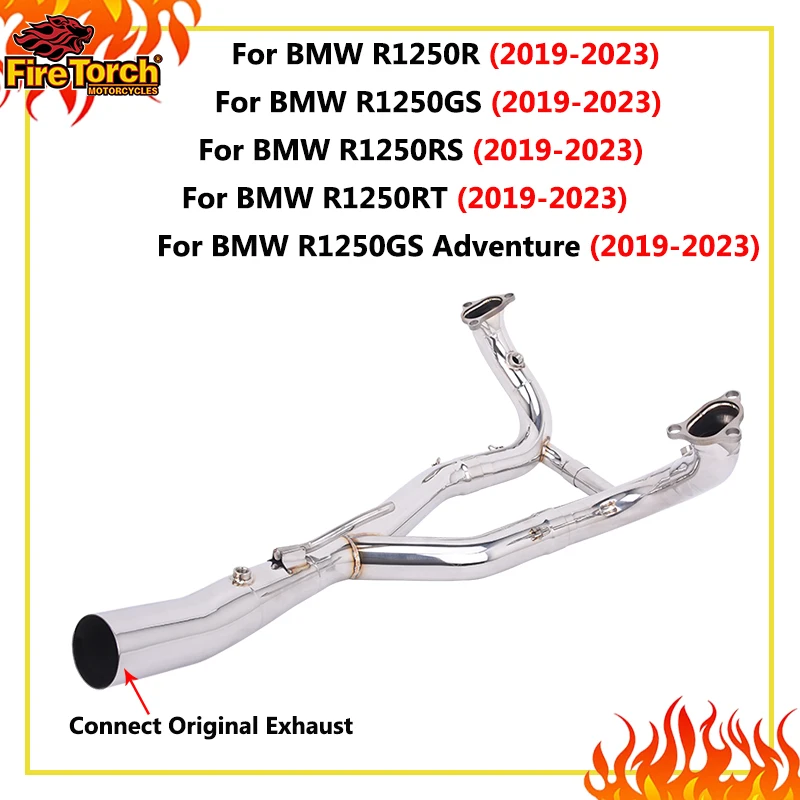 Motorcycle Exhaust Escape Front Link Pipe Connect Original Muffler For BMW R1250R R1250RS R1250RT R1250GS ADVENTURE 2019 - 2023
Motorcycle Exhaust Escape Front Link Pipe Connect Original Muffler For BMW R1250R R1250RS R1250RT R1250GS ADVENTURE 2019 - 2023
