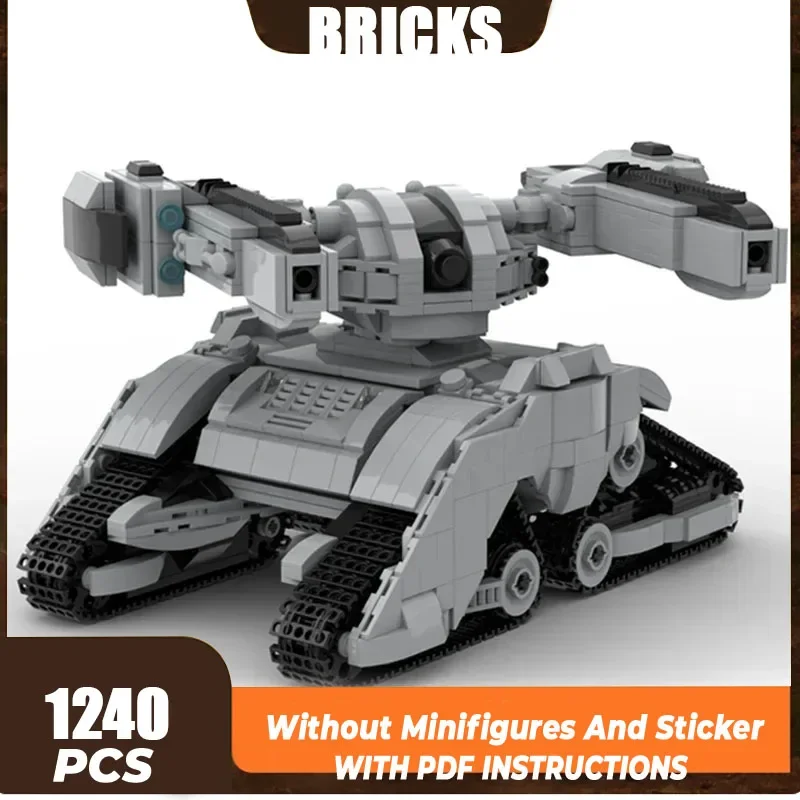 Moc строительные кирпичи, военная модель, механический танк, Hunter Killer X2, технология, модульные блоки, подарки, рождественские игрушки, наборы «сделай сам», сборка
Moc строительные кирпичи, военная модель, механический танк, Hunter Killer X2, технология, модульные блоки, подарки, рождественские игрушки, наборы «сделай сам», сборка