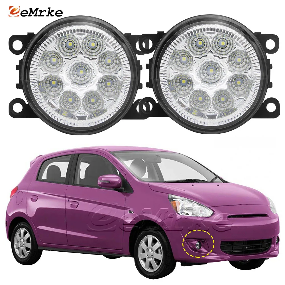 for Mitsubishi Mirage / Space Star Hatchback 2012 2013 2014 2015 2016 2017 2018 9 Led Fog Lamp Assembly Halogen Fog Lights DRL
for Mitsubishi Mirage / Space Star Hatchback 2012 2013 2014 2015 2016 2017 2018 9 Led Fog Lamp Assembly Halogen Fog Lights DRL