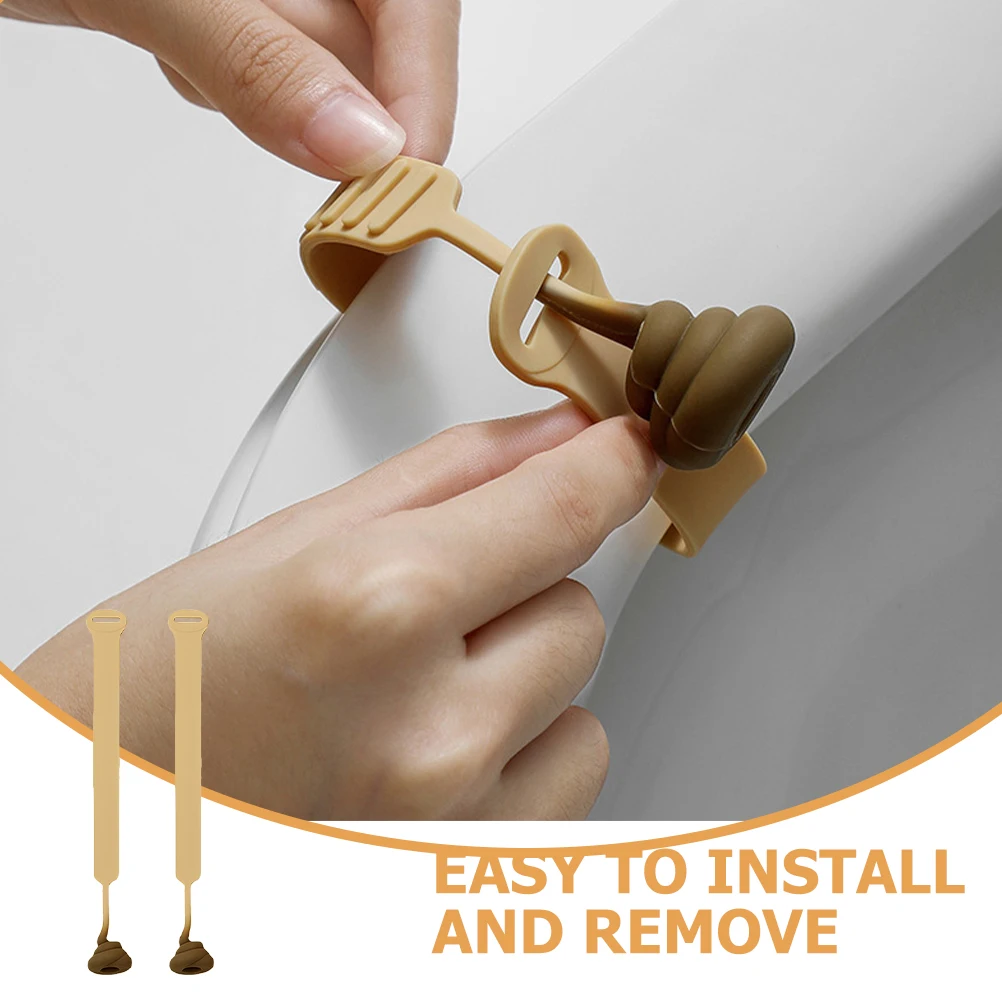 2Pcs Poop Shape Toilet Seat Lid Lifter Silicone Handle Toilet Seat Handle Easy Install Cleaner Hands Bathroom Tool
2Pcs Poop Shape Toilet Seat Lid Lifter Silicone Handle Toilet Seat Handle Easy Install Cleaner Hands Bathroom Tool