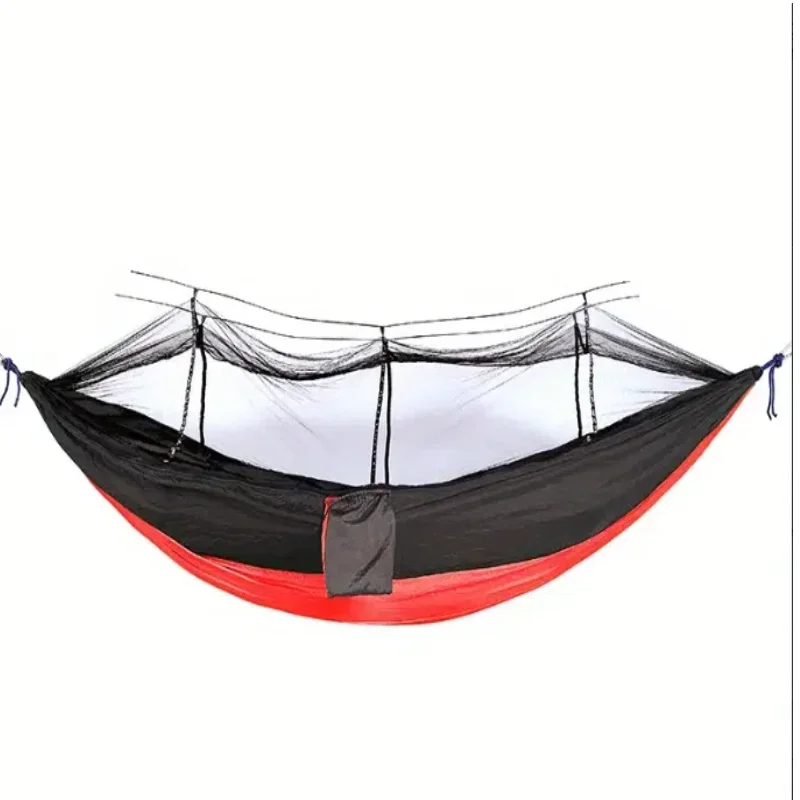 Camping Hammock with Mosquito Net, 550 lbs Weight Capacity, Portable Compact Hammock, Includes Carabiners and Storage Bag, Comfo
Camping Hammock with Mosquito Net, 550 lbs Weight Capacity, Portable Compact Hammock, Includes Carabiners and Storage Bag, Comfo