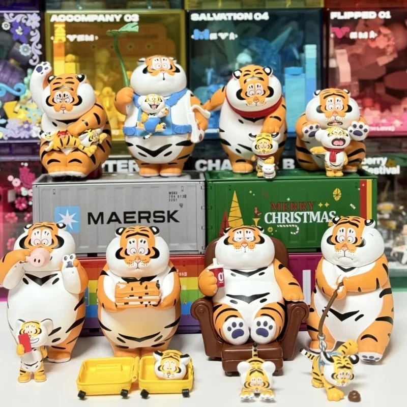 Original Anime I Am Not Fat Tiger Panghu Father And Son Series Blind Box Figure Doll Trendy Kawaii Model Birthday Gift Toys
Original Anime I Am Not Fat Tiger Panghu Father And Son Series Blind Box Figure Doll Trendy Kawaii Model Birthday Gift Toys