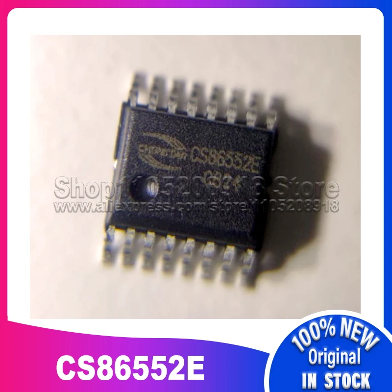 10 шт./лот CS86552E SOP-16 100% новый оригинальный спотовый запас
10 шт./лот CS86552E SOP-16 100% новый оригинальный спотовый запас