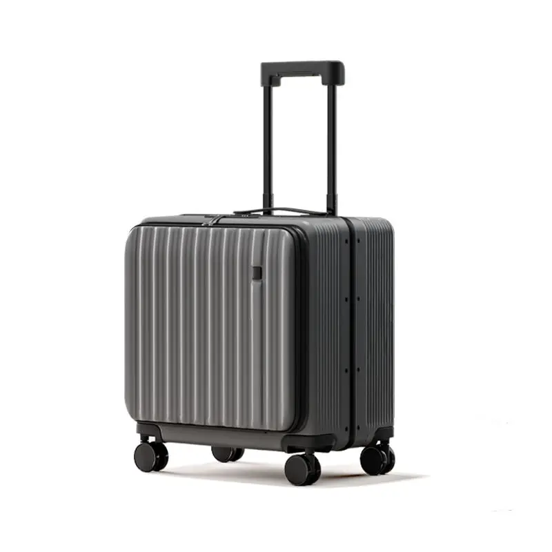 Front Open Luggage 20Inch Carry On Suitcase Aluminum Frame Spinner Wheels Women Men Students Business Travel Durable Bag Rolling
Front Open Luggage 20Inch Carry On Suitcase Aluminum Frame Spinner Wheels Women Men Students Business Travel Durable Bag Rolling