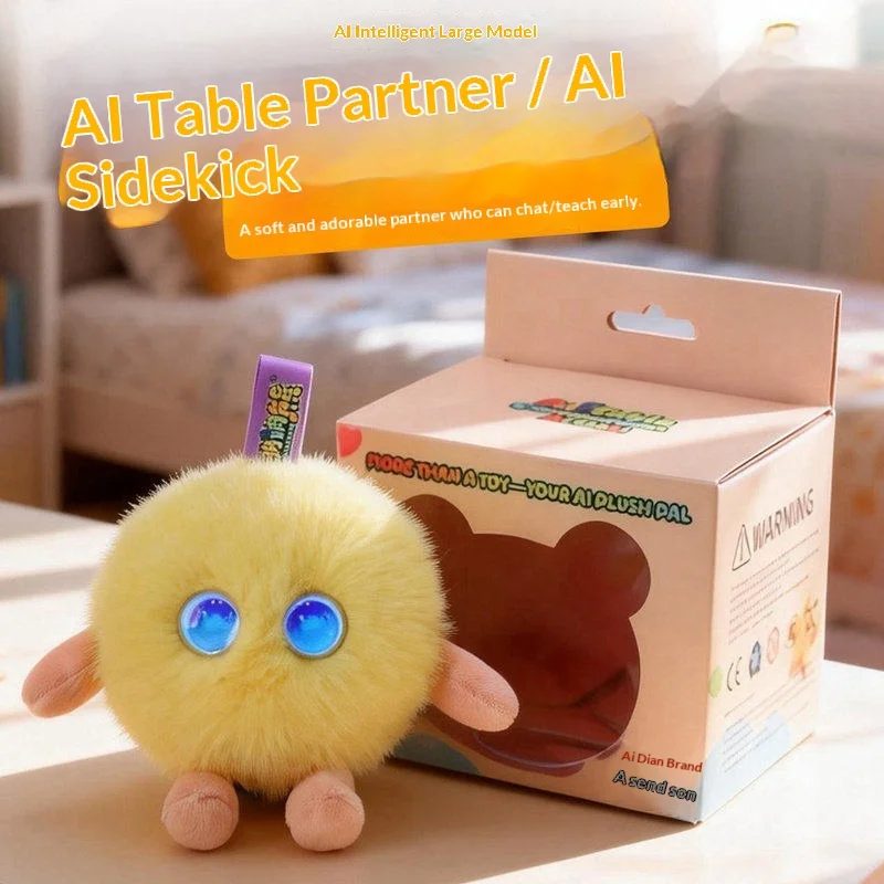 Fuzai AI Smart Soft Plush Toy Cute Big Eye Interactive Talking Early Education Desktop Companion Pal Keychain For Boys And Girls
Fuzai AI Smart Soft Plush Toy Cute Big Eye Interactive Talking Early Education Desktop Companion Pal Keychain For Boys And Girls