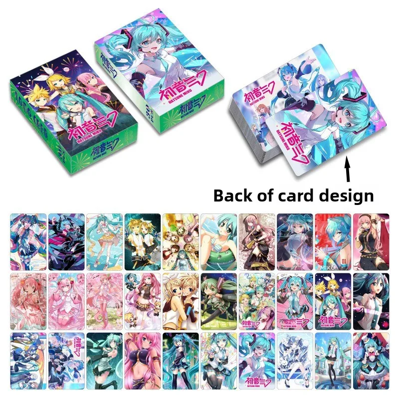 Animation peripherals, Hatsune Miku, double-sided color printing LOMO card box collection small card 30 sheets/set
Animation peripherals, Hatsune Miku, double-sided color printing LOMO card box collection small card 30 sheets/set