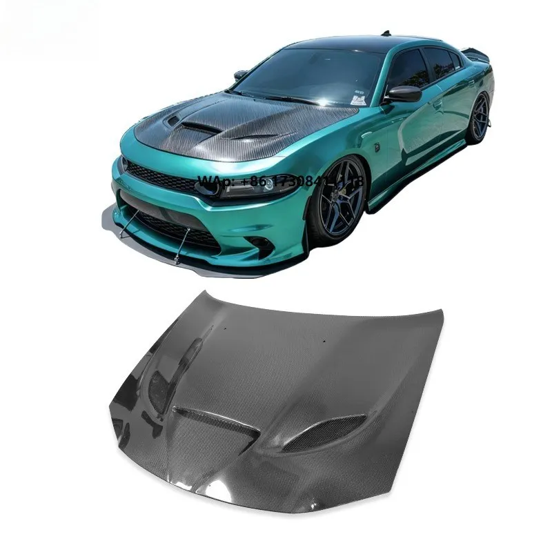 For Dodge Charger Upgraded SRT Style Carbon Fiber Engine Hood 2015-2023 Car Accessories High Quality Engine Cover
For Dodge Charger Upgraded SRT Style Carbon Fiber Engine Hood 2015-2023 Car Accessories High Quality Engine Cover