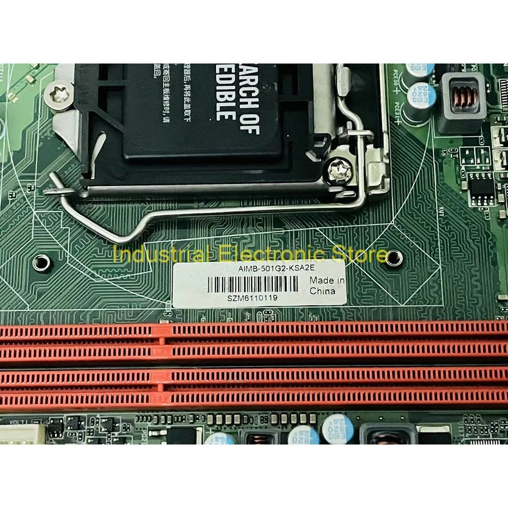 For Advantech Industrial Motherboard Dual Gigabit Ethernet Port i7/i5/i3 processor VGA+DVI AIMB-501G2 AIMB-501G2-KSA2E
For Advantech Industrial Motherboard Dual Gigabit Ethernet Port i7/i5/i3 processor VGA+DVI AIMB-501G2 AIMB-501G2-KSA2E