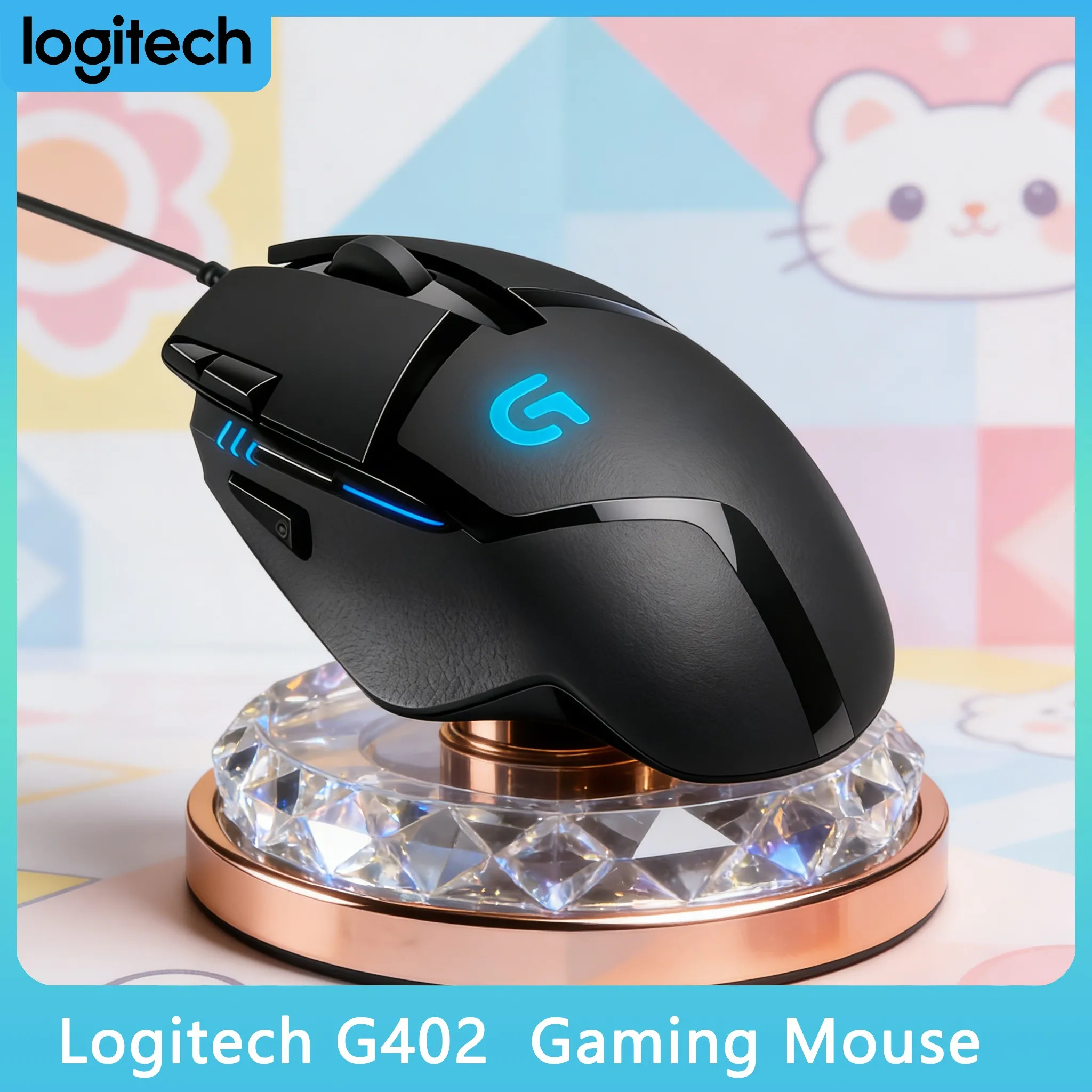 Logitech G402 - 8 программируемых кнопок для быстрого запуска гранаты
Logitech G402 - 8 программируемых кнопок для быстрого запуска гранаты