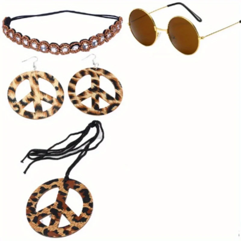 PESENAR 60-е 70-е годы, наряды для женщин, аксессуары для костюмов хиппи, жилет с бахромой, солнцезащитные очки, ожерелья, серьги, повязка на голову
PESENAR 60-е 70-е годы, наряды для женщин, аксессуары для костюмов хиппи, жилет с бахромой, солнцезащитные очки, ожерелья, серьги, повязка на голову