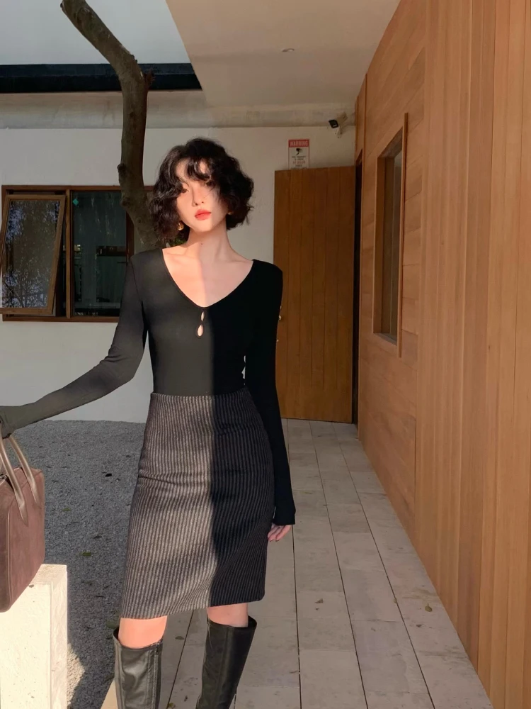 Юбка с высокой талией из утолщенной шерсти в клетку, с запахом, осенне-зимняя, новая, в стиле ретро, для деловых встреч и повседневной носки
Юбка с высокой талией из утолщенной шерсти в клетку, с запахом, осенне-зимняя, новая, в стиле ретро, для деловых встреч и повседневной носки