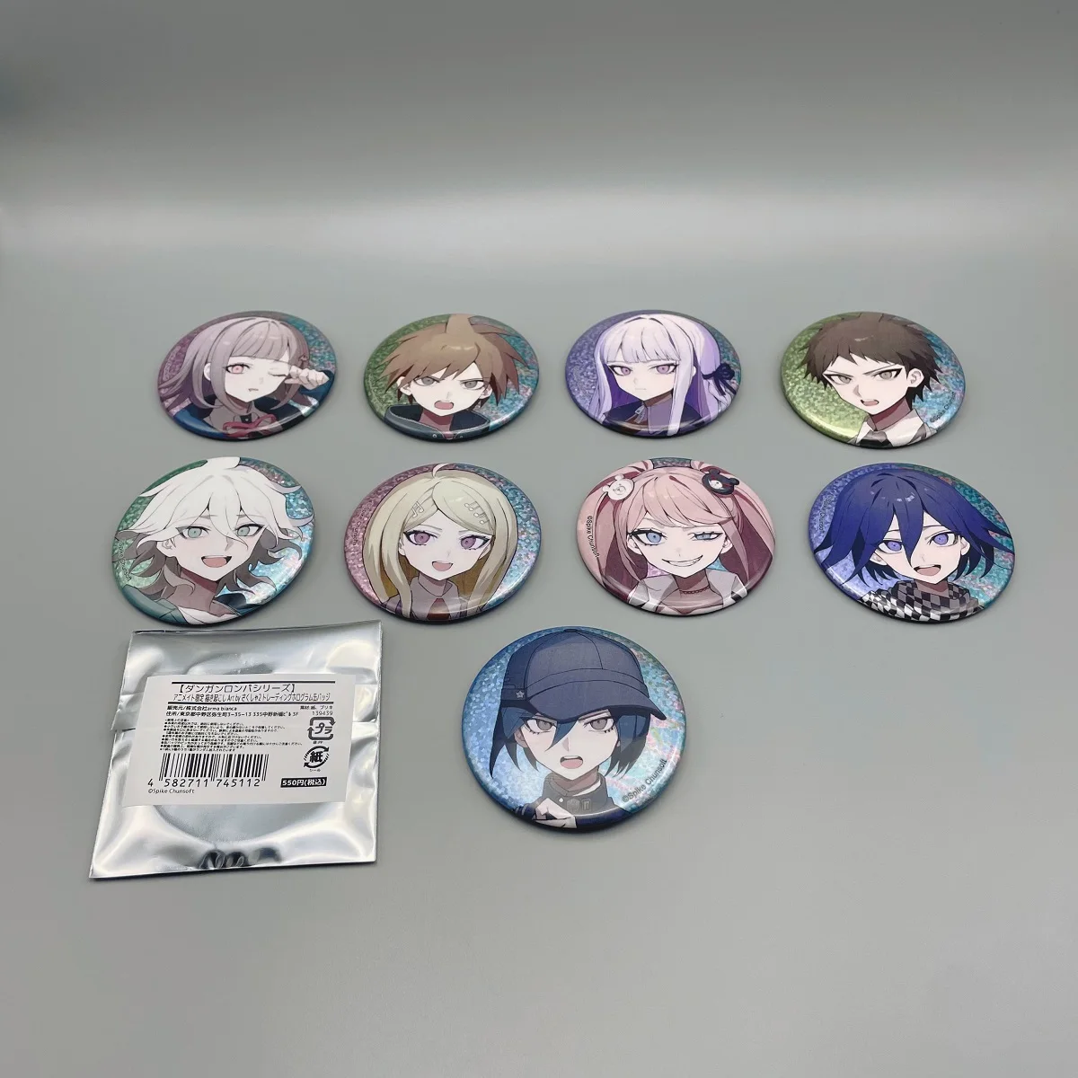 Anime Danganronpa Kokichi Oma Saihara Shuichi Kirigiri Kyoko Kaede Akamatsu Nagito Komaeda Cosplay Cartoon Pendant Badge Gift
Anime Danganronpa Kokichi Oma Saihara Shuichi Kirigiri Kyoko Kaede Akamatsu Nagito Komaeda Cosplay Cartoon Pendant Badge Gift