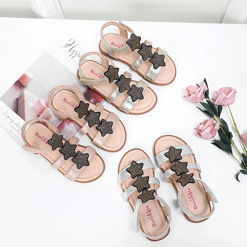 Summer casual sandals with golden theme fashionable and classic girl shoes comfortable and non slip walking shoes 3
Summer casual sandals with golden theme fashionable and classic girl shoes comfortable and non slip walking shoes 3