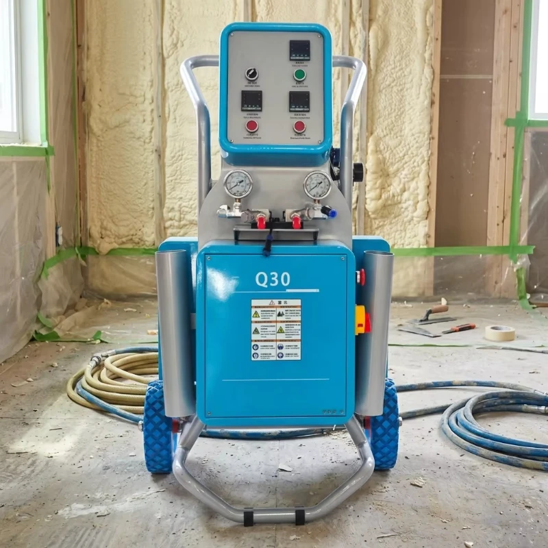 DMJ-Q30 Polyurethane Foam Machine Closed Cell Soundproofing Spray for Roof Basement
DMJ-Q30 Polyurethane Foam Machine Closed Cell Soundproofing Spray for Roof Basement