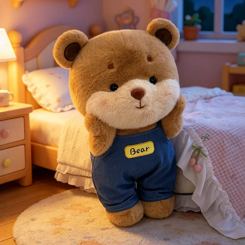 35-55cm Cowboy Overalls Bear Plush Toys Kawaii Stuffed Animal Soft Brown Bears Plushies Doll for Girlfriend Valentine's Gifts
35-55cm Cowboy Overalls Bear Plush Toys Kawaii Stuffed Animal Soft Brown Bears Plushies Doll for Girlfriend Valentine's Gifts