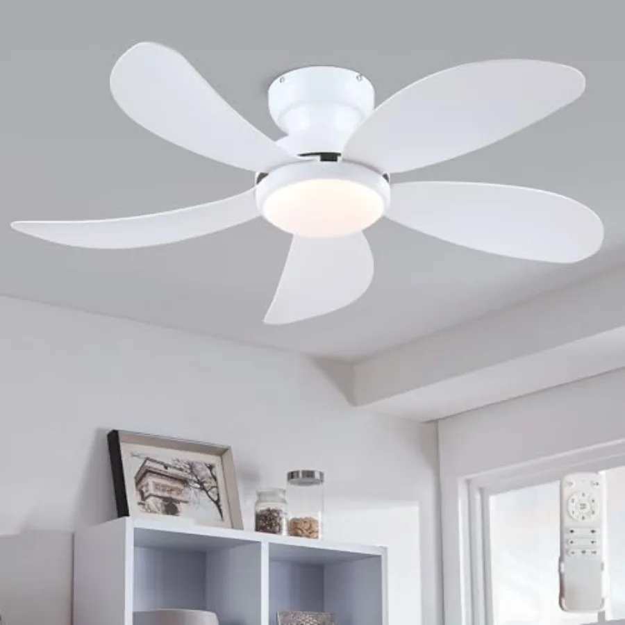 42" Low Profile Ceiling Fans with Lights and Remote Small Modern Flush Mount Ceiling Fans with Quiet Reversible DC Motor Dimmab
42" Low Profile Ceiling Fans with Lights and Remote Small Modern Flush Mount Ceiling Fans with Quiet Reversible DC Motor Dimmab