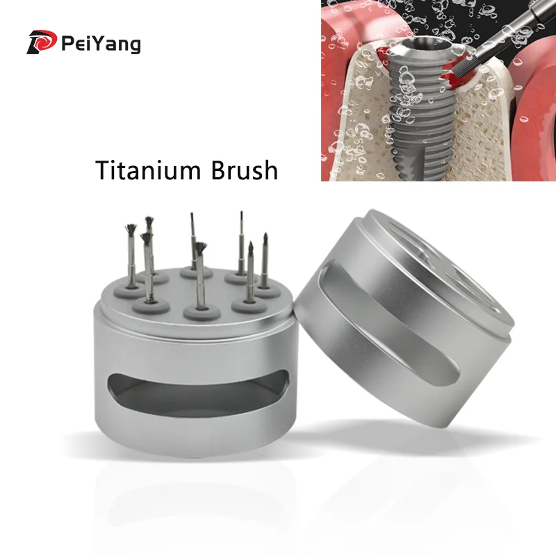 Dental Titanium Brush Implant Surface Threadsfor Implant Restoration Maintenance Autoclavable
Dental Titanium Brush Implant Surface Threadsfor Implant Restoration Maintenance Autoclavable