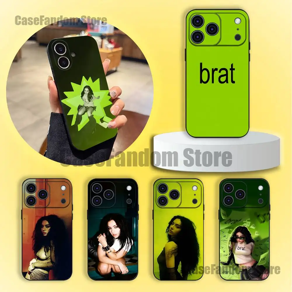 Singer C-Charli XCX BRAT Black Soft Cover Phone Case For iPhone 17,16,15,14,13,12,11,Pro,Max,Plus
Singer C-Charli XCX BRAT Black Soft Cover Phone Case For iPhone 17,16,15,14,13,12,11,Pro,Max,Plus