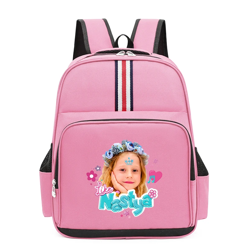 New Like Nastya Print Backpack boys girls Children School Bags High Capacity School Book Bag Kids Birthday Gift bag
New Like Nastya Print Backpack boys girls Children School Bags High Capacity School Book Bag Kids Birthday Gift bag