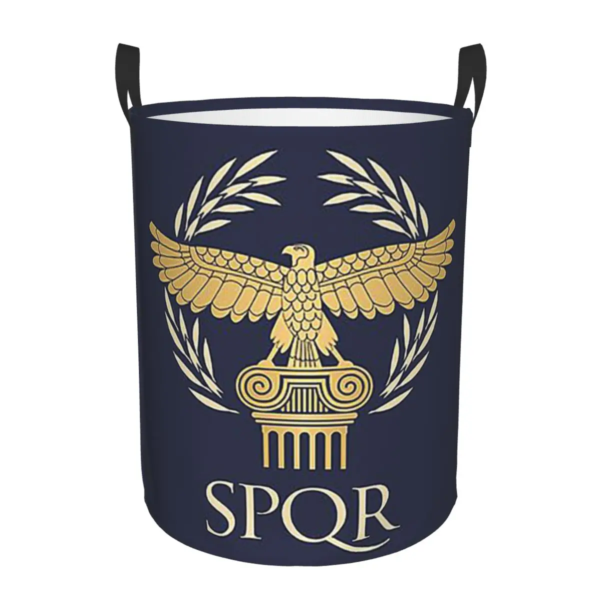 Spqr Roman Republic Flag And Motto With Aquil, Eagle Laundry Baskets Dirty Clothes Toys Sundries Storage Basket Large Bag
Spqr Roman Republic Flag And Motto With Aquil, Eagle Laundry Baskets Dirty Clothes Toys Sundries Storage Basket Large Bag