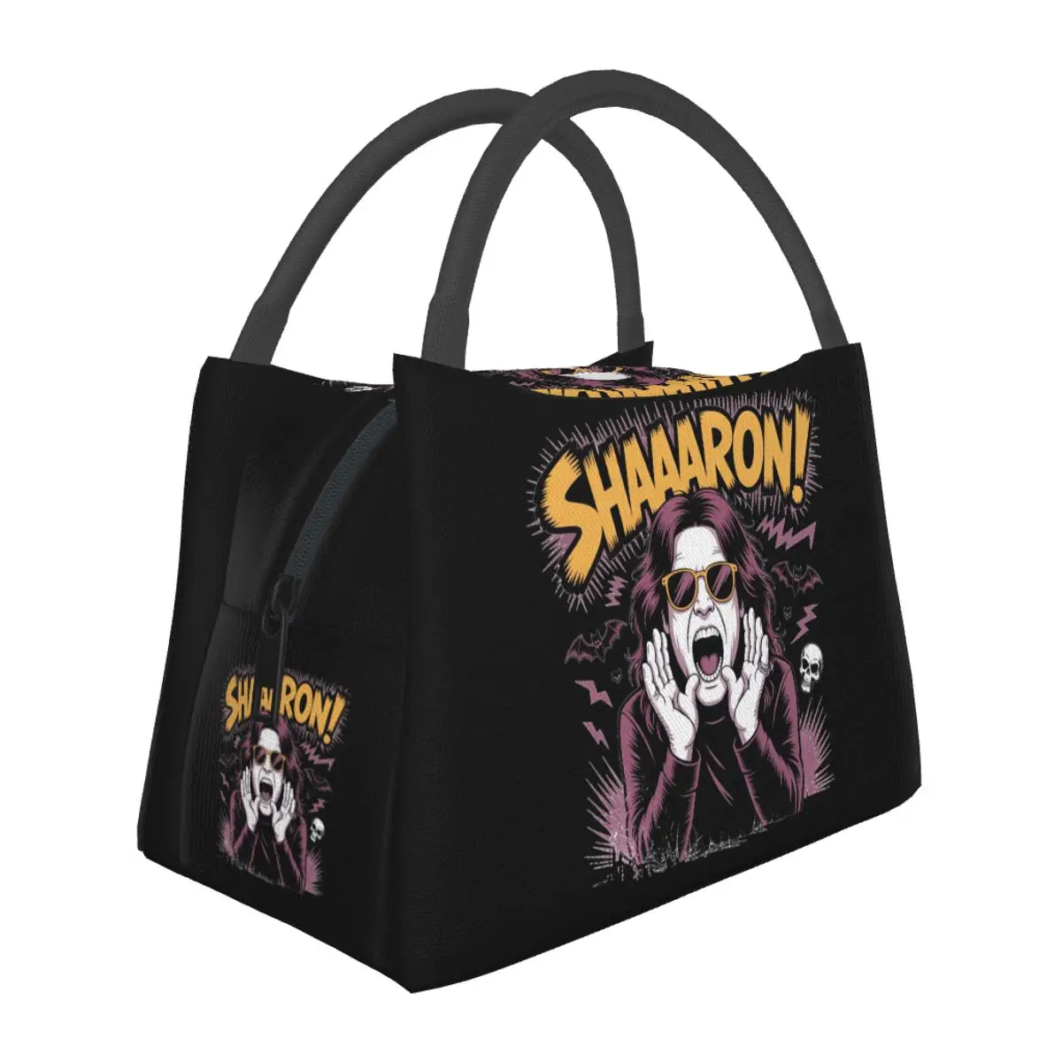 Ozzy Osbourne Yelling Sharon Insulated Lunch Bag for Women Picnic Storage Food Boxes Container Cooler Thermal Lunch Box Tote
Ozzy Osbourne Yelling Sharon Insulated Lunch Bag for Women Picnic Storage Food Boxes Container Cooler Thermal Lunch Box Tote