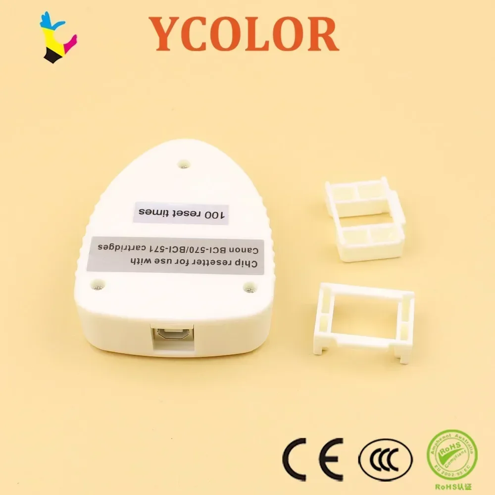 BCI570 Printer Chip Resetter Reset for BCI571 Resetter for Canon BCI-570 BCI-571 Resetting Chip Resetter 100 Reset Times MG5750
BCI570 Printer Chip Resetter Reset for BCI571 Resetter for Canon BCI-570 BCI-571 Resetting Chip Resetter 100 Reset Times MG5750