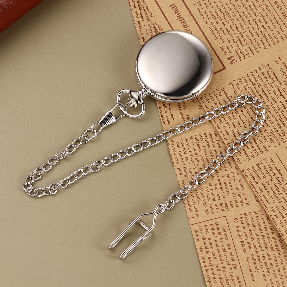 Classic Quartz Pocket Watch Silver Fathers Day Men Nurse Durable Vintage Design Quartz Pocket Watch Long Chain Necklace
Classic Quartz Pocket Watch Silver Fathers Day Men Nurse Durable Vintage Design Quartz Pocket Watch Long Chain Necklace