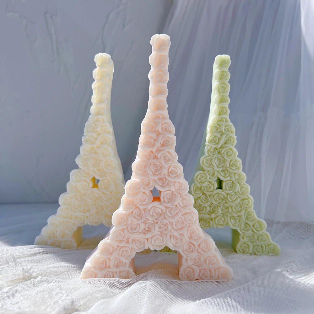 Rose Eiffer Tower Candle Mold Valentine's Day Gift idea Rose Silicone Mold Home Decor Wedding Gift
Rose Eiffer Tower Candle Mold Valentine's Day Gift idea Rose Silicone Mold Home Decor Wedding Gift