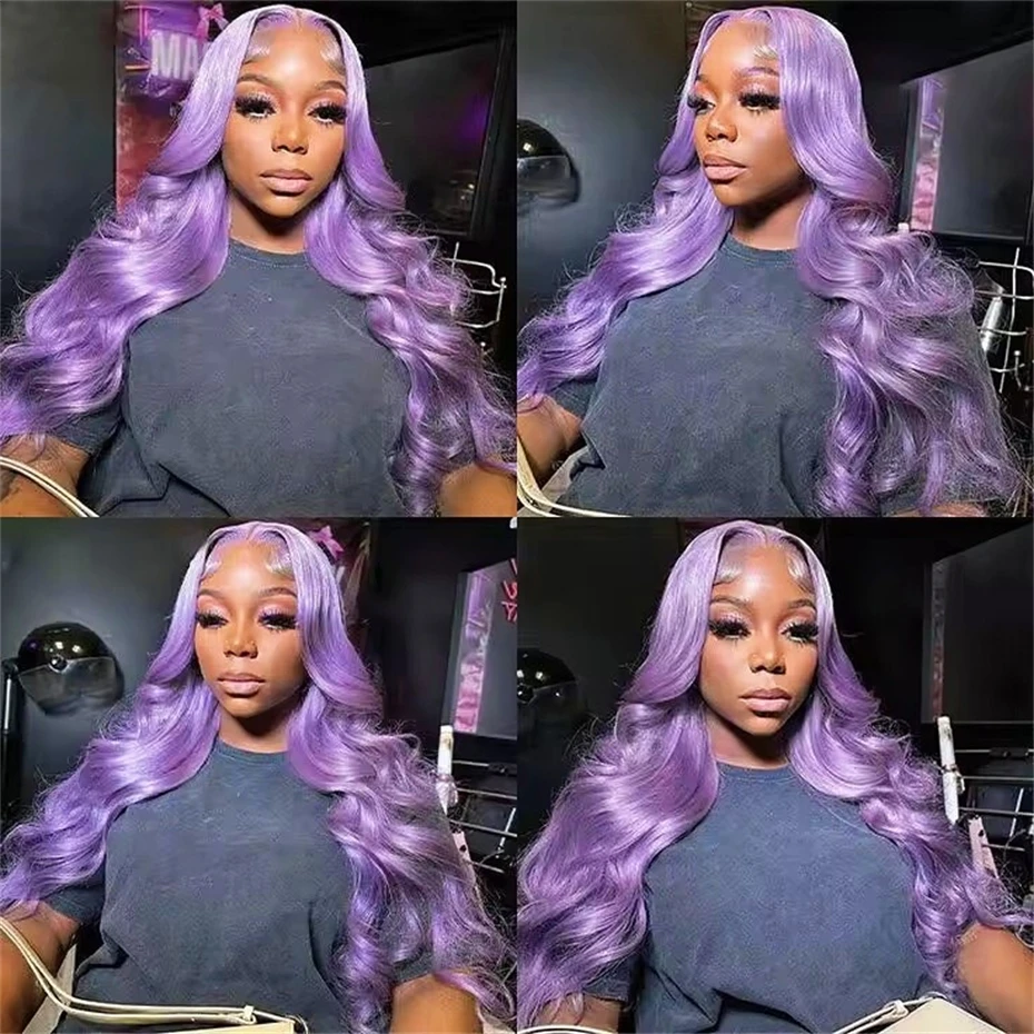 30 38 Inch Body Wave 13x6 Purple Colored Human Hair Wigs Remy Brazilian Lavender Purple Transparent Lace Front Wig Pre Plucked
30 38 Inch Body Wave 13x6 Purple Colored Human Hair Wigs Remy Brazilian Lavender Purple Transparent Lace Front Wig Pre Plucked