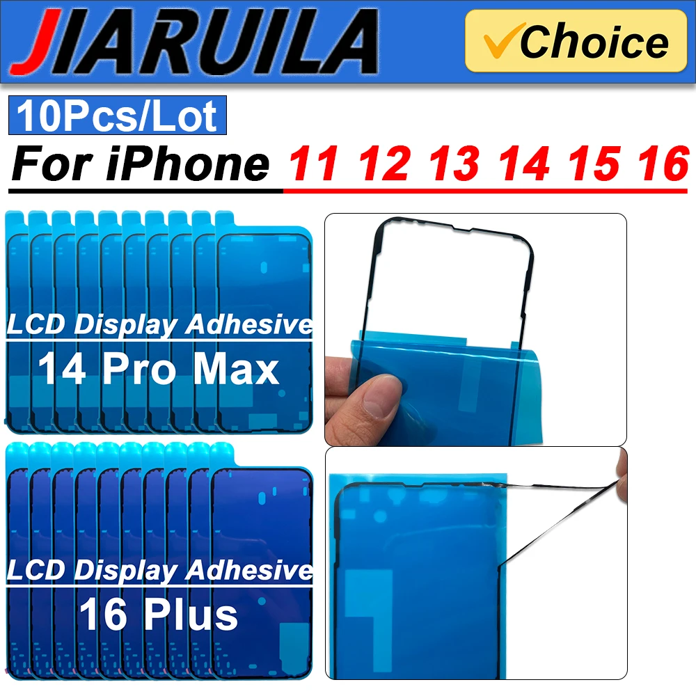 10 шт., рамка для ЖК-дисплея, рамка, водонепроницаемая уплотнительная лента, клейкая наклейка для iPhone 16, 15, 14, 13, 12, 11 Pro Max Plus 12 Mini
10 шт., рамка для ЖК-дисплея, рамка, водонепроницаемая уплотнительная лента, клейкая наклейка для iPhone 16, 15, 14, 13, 12, 11 Pro Max Plus 12 Mini