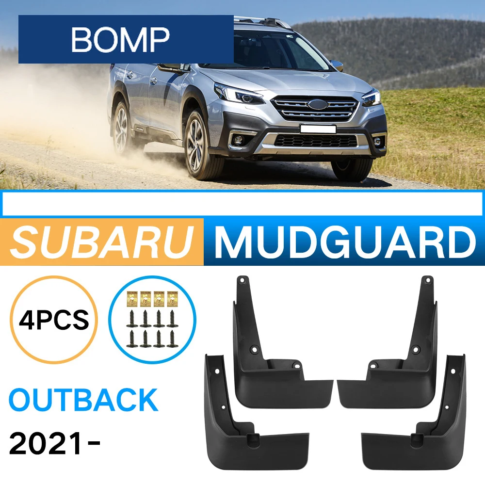 Fit For 4 PCS Car MudFlaps SUBARU Outback 2021-2024 Mudguard Splash Guards Fender Auto Accessories 2021 2022 2023 2024 
Fit For 4 PCS Car MudFlaps SUBARU Outback 2021-2024 Mudguard Splash Guards Fender Auto Accessories 2021 2022 2023 2024