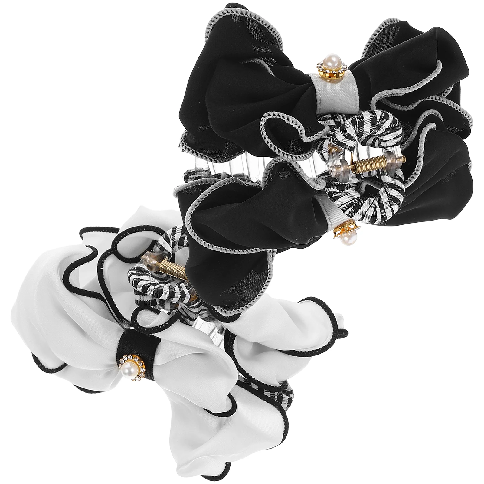 2 Pcs Bow Hairpin Claw Clips Large up for Thin Clamps Jumbo Accessories Teen Girls
2 Pcs Bow Hairpin Claw Clips Large up for Thin Clamps Jumbo Accessories Teen Girls