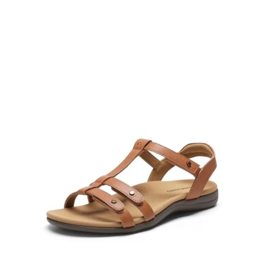 DREAM PAIRS Women's Flat Sandals with Arch Support Adjustable Strappy Comfort Walking Sandals Casual Summer Everyday Shoes
DREAM PAIRS Women's Flat Sandals with Arch Support Adjustable Strappy Comfort Walking Sandals Casual Summer Everyday Shoes