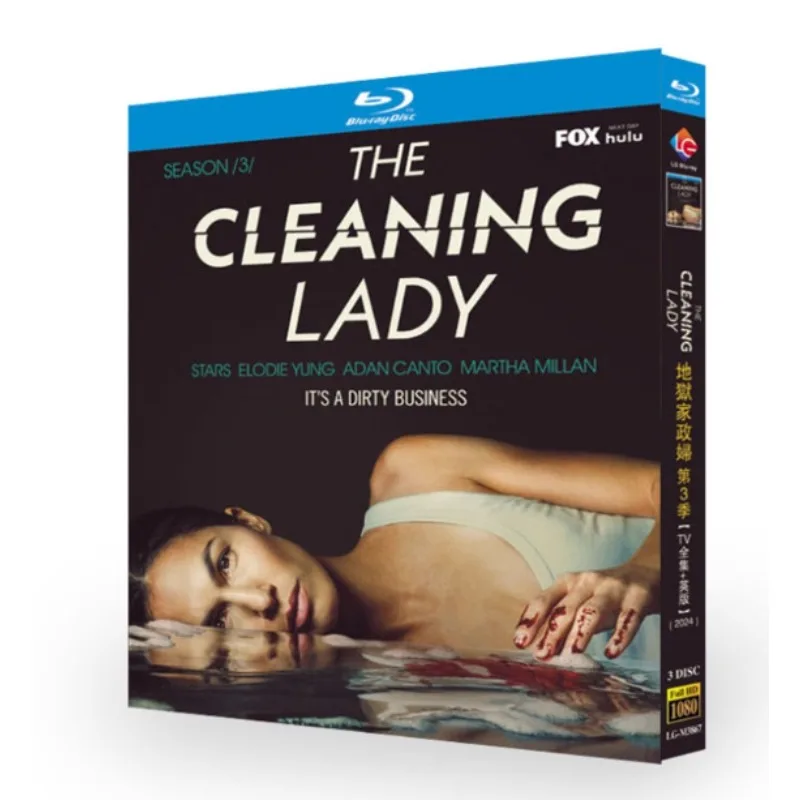 The Cleaning Lady Season 3 (2024) Blu-ray disc3-D
The Cleaning Lady Season 3 (2024) Blu-ray disc3-D