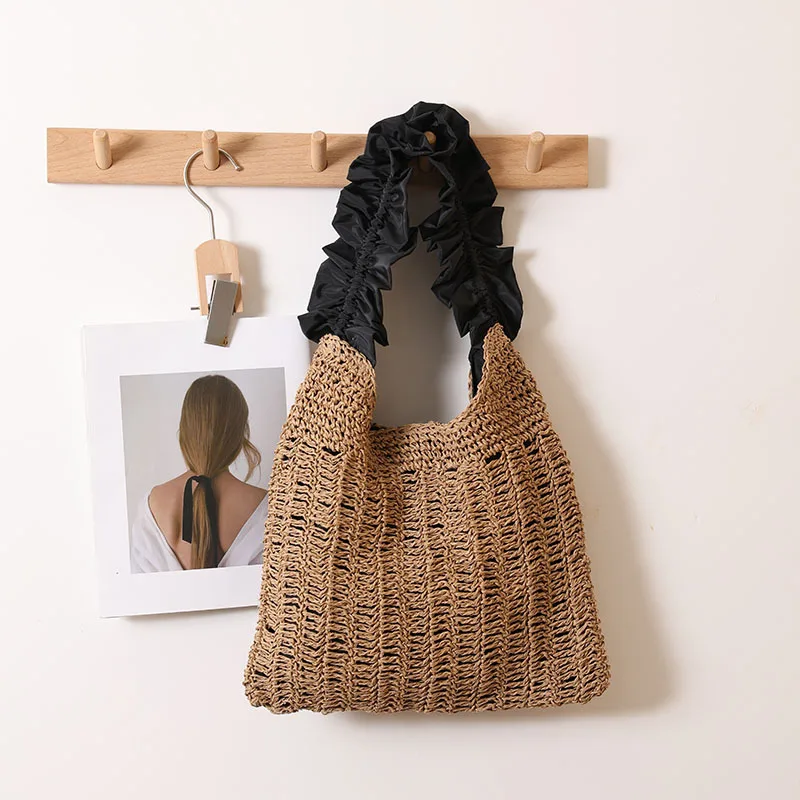 2026 New Arrival Ruffled Straw Tote Bag Big Capacity Beach Bag For Women Fashionable Summer Handbag Vacation Gift
2026 New Arrival Ruffled Straw Tote Bag Big Capacity Beach Bag For Women Fashionable Summer Handbag Vacation Gift
