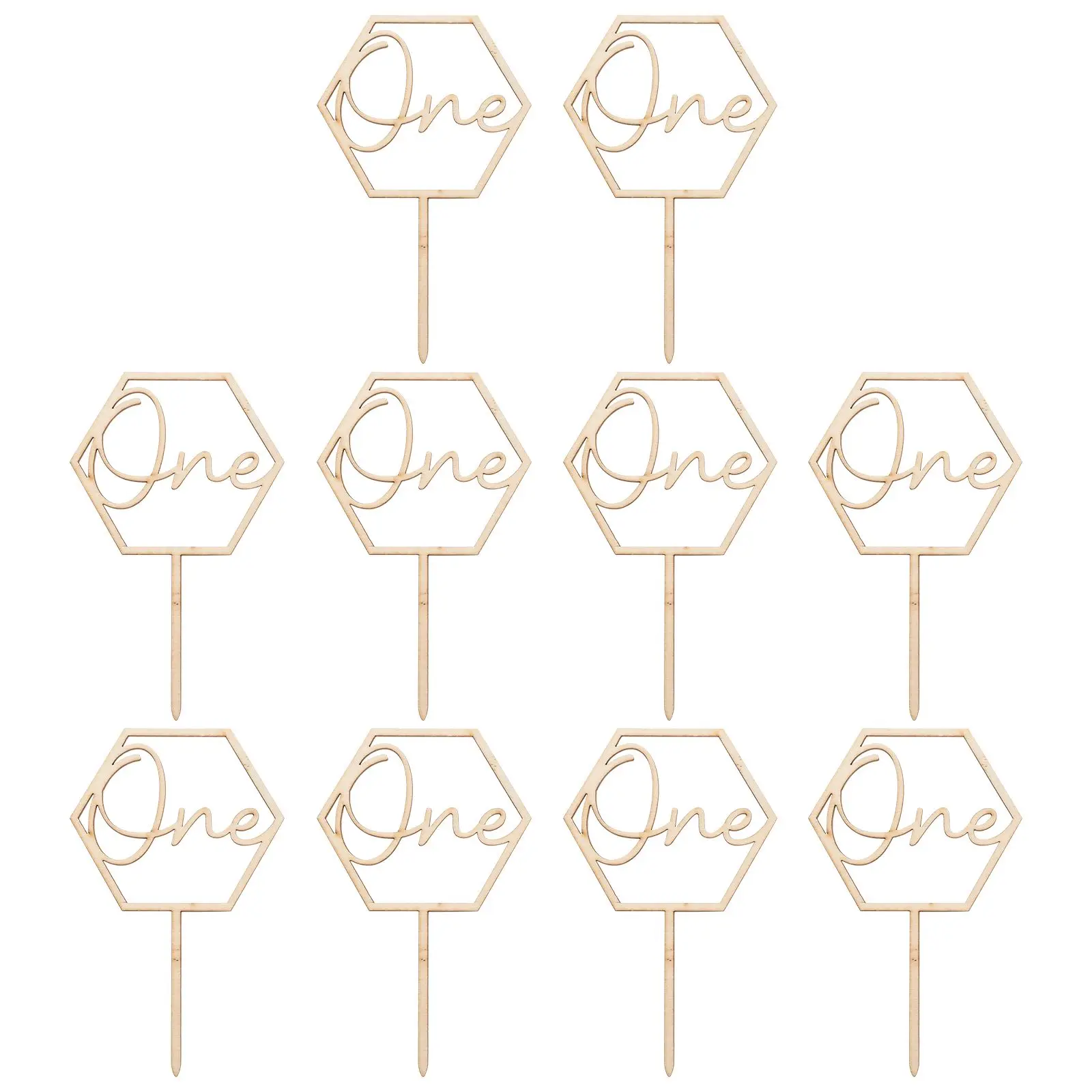 10 Birthday Cake Toppers Number One Decorations for Baby Shower Party Supplies Cake Decor Insert Wooden Chic
10 Birthday Cake Toppers Number One Decorations for Baby Shower Party Supplies Cake Decor Insert Wooden Chic