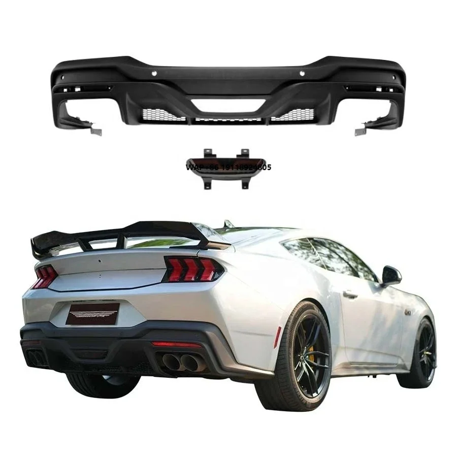 New for Mustang Dark Horse Fog Lights Rear Diffuser Bumper Lip Body Kits
New for Mustang Dark Horse Fog Lights Rear Diffuser Bumper Lip Body Kits