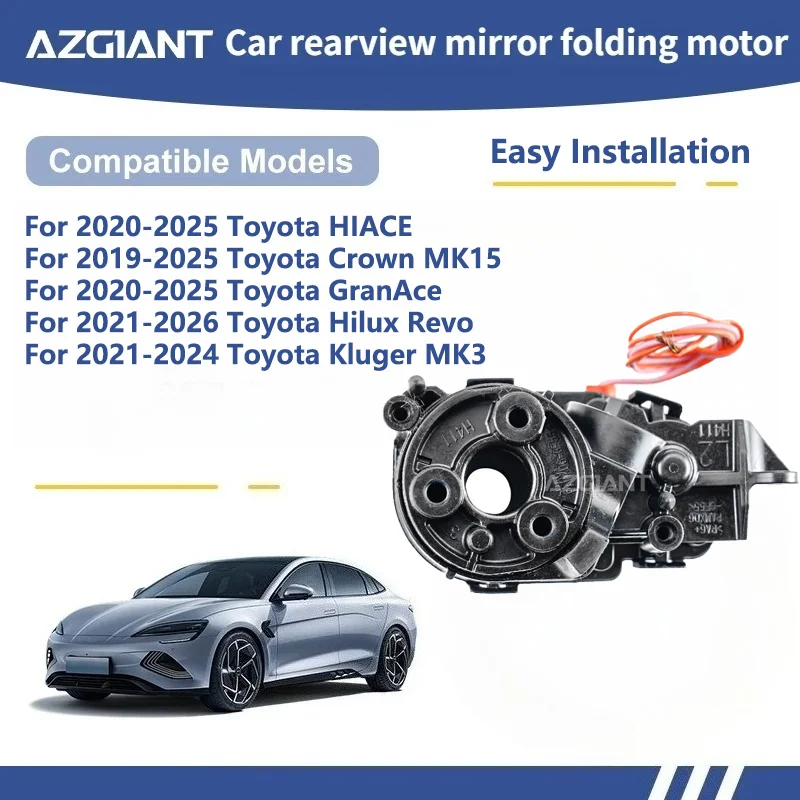 AZGIANT For Toyota HIACE/Crown MK15/GranAce/Hilux Revo/Kluger MK3 Car Wing Mirror Authentic Folding Motor Power Assembly R/L
AZGIANT For Toyota HIACE/Crown MK15/GranAce/Hilux Revo/Kluger MK3 Car Wing Mirror Authentic Folding Motor Power Assembly R/L