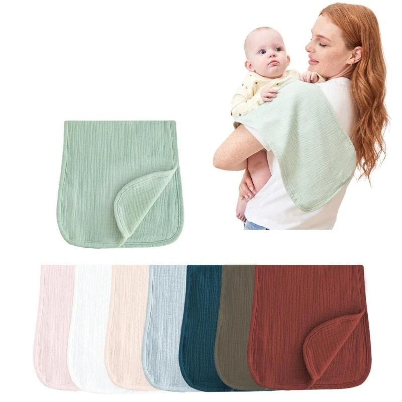 Soft Muslin Cotton Gauze Shoulder Rag Baby Burping Pad Newborn Baby Burp Cloths Soft Absorbent Teething Bibs
Soft Muslin Cotton Gauze Shoulder Rag Baby Burping Pad Newborn Baby Burp Cloths Soft Absorbent Teething Bibs