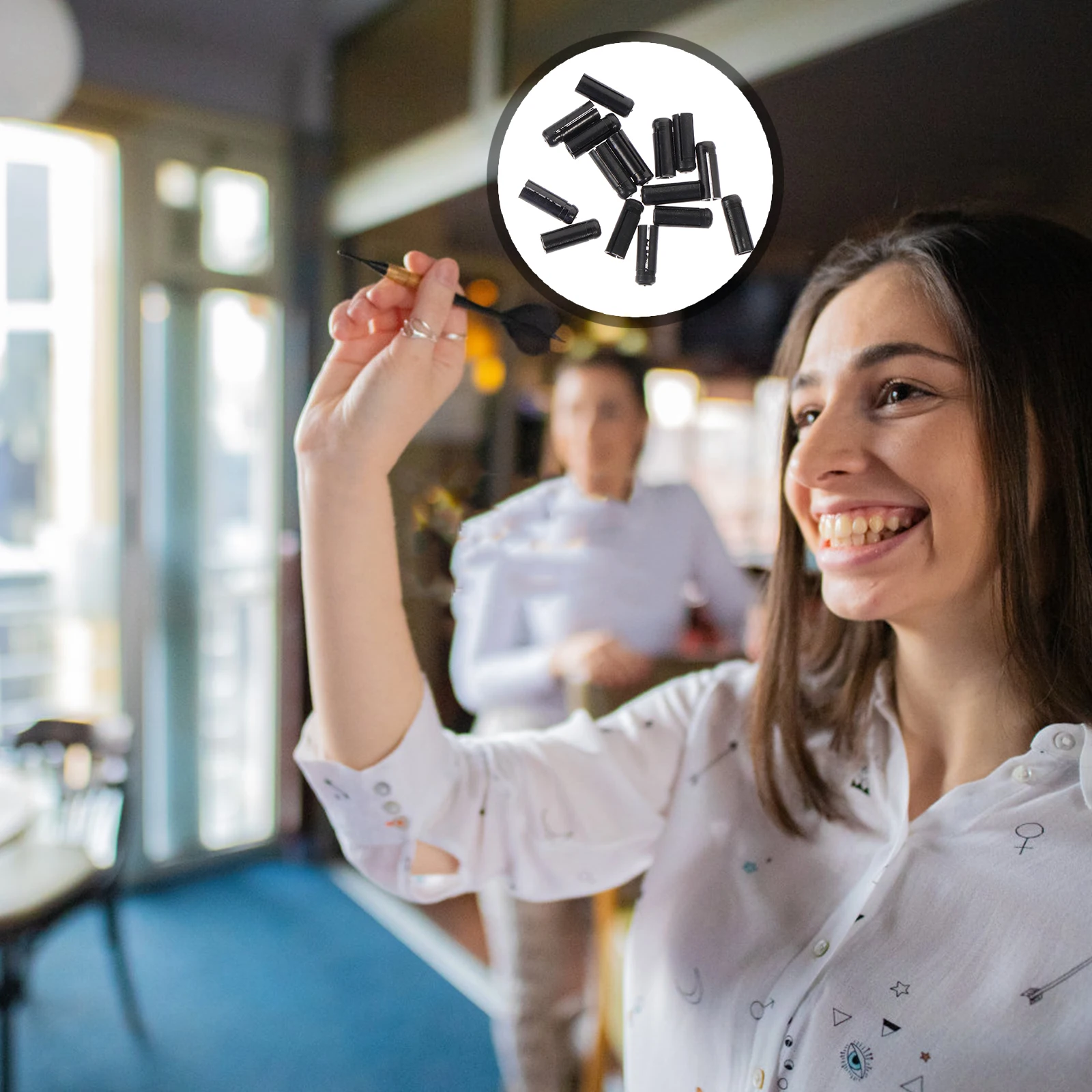 15 Pcs Dart Wing Protector Alloy Flight Protectors Accessories Dartboard Aluminum
15 Pcs Dart Wing Protector Alloy Flight Protectors Accessories Dartboard Aluminum