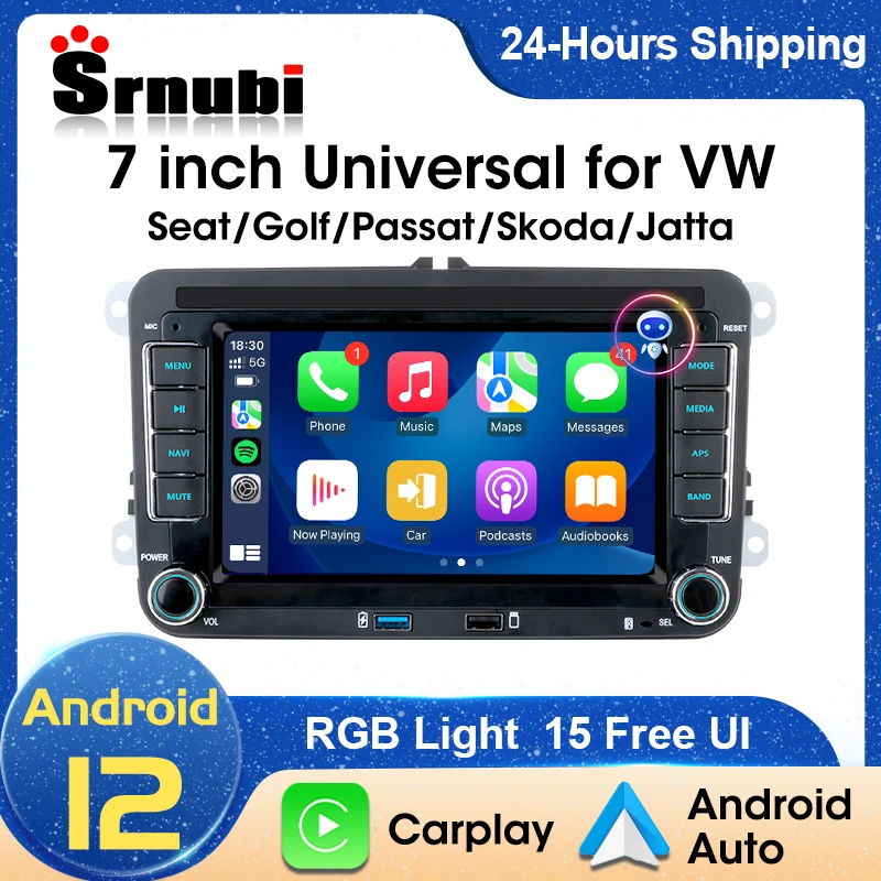 2 Din Android Auto GPS Car Radio Multimedia Stereo Carplay For VW Volkswagen Skoda Octavia golf touran passat B6 polo Jetta
2 Din Android Auto GPS Car Radio Multimedia Stereo Carplay For VW Volkswagen Skoda Octavia golf touran passat B6 polo Jetta