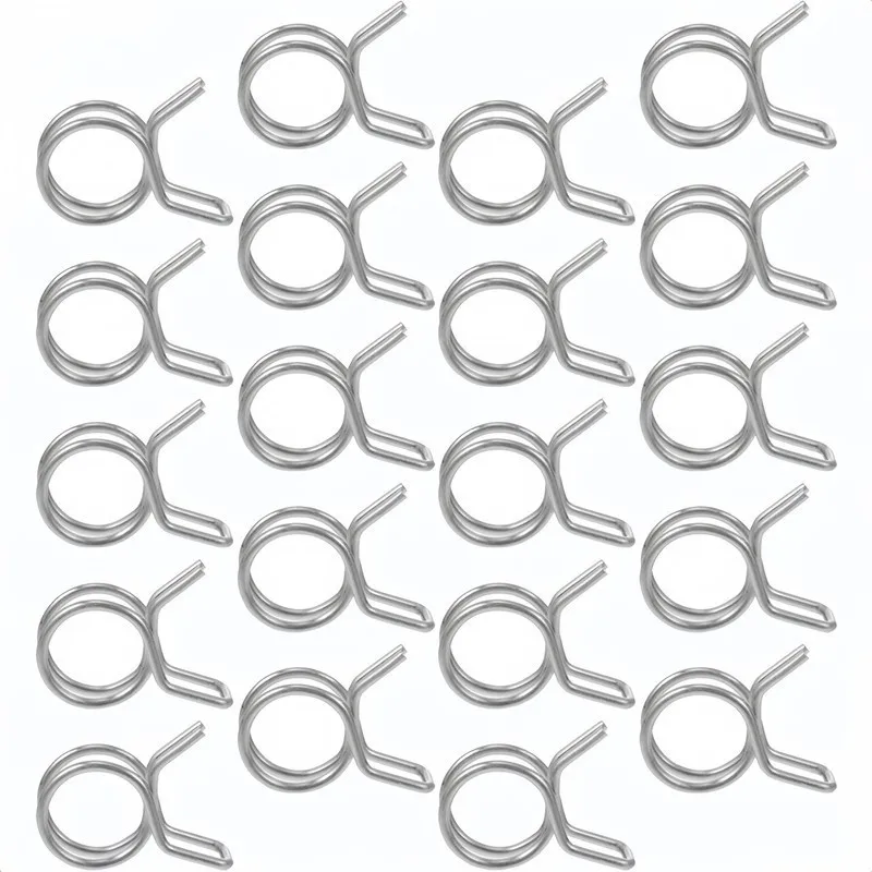 38Pcs 6mm Double Wire Clips, Hand-Pinch Install, for Home Pipes, Aquarium & Washing Machine Drainage
38Pcs 6mm Double Wire Clips, Hand-Pinch Install, for Home Pipes, Aquarium & Washing Machine Drainage
