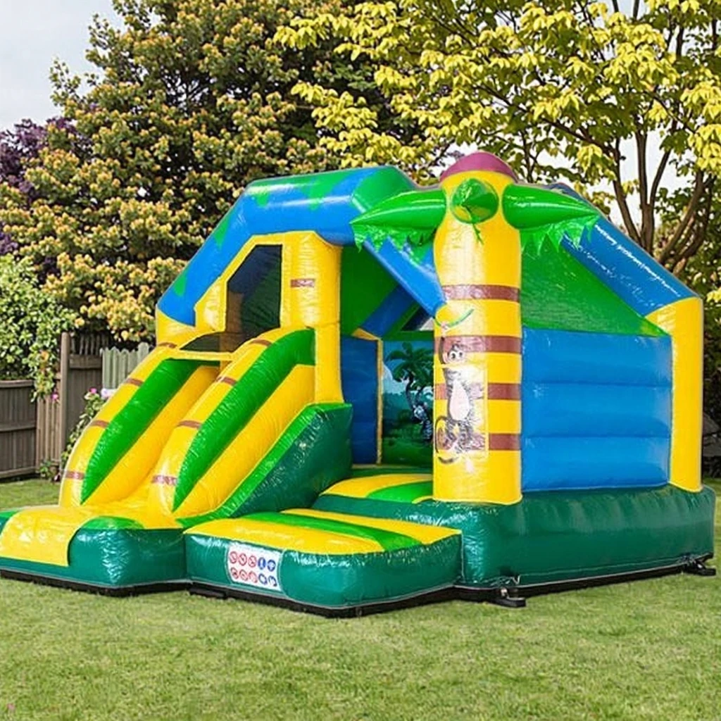 New Design Outdoor 4m*5m*3.6m Inflatable Castle with Obstacle Slide Inflatable Trampoline Kids Jumping Castle Bounce House
New Design Outdoor 4m*5m*3.6m Inflatable Castle with Obstacle Slide Inflatable Trampoline Kids Jumping Castle Bounce House