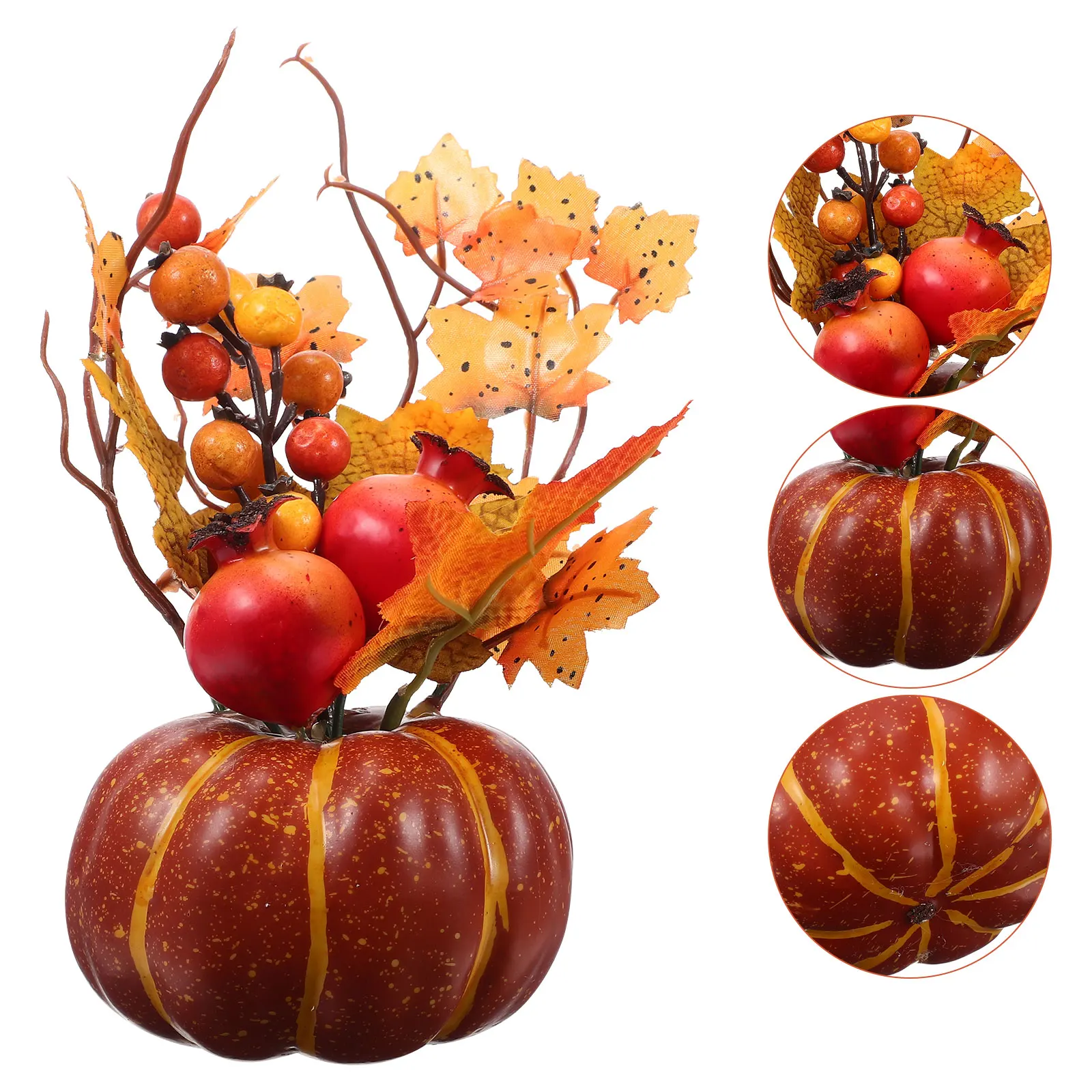 Autumn Tabletop Decor Pumpkin Maple Leaf Halloween Simulation Pumpkin Photography Props For Thanksgiving Harvest Festival
Autumn Tabletop Decor Pumpkin Maple Leaf Halloween Simulation Pumpkin Photography Props For Thanksgiving Harvest Festival