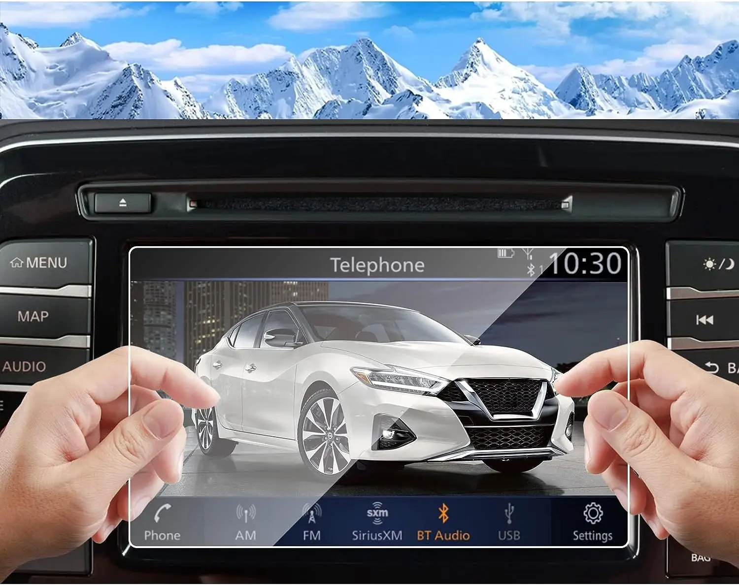 For Nissan Kicks 2021-2023/ Versa 2020-2023/Maxima Murano2016-2023 8INCH car gps Navigation Tempered glass Screen film protector
For Nissan Kicks 2021-2023/ Versa 2020-2023/Maxima Murano2016-2023 8INCH car gps Navigation Tempered glass Screen film protector