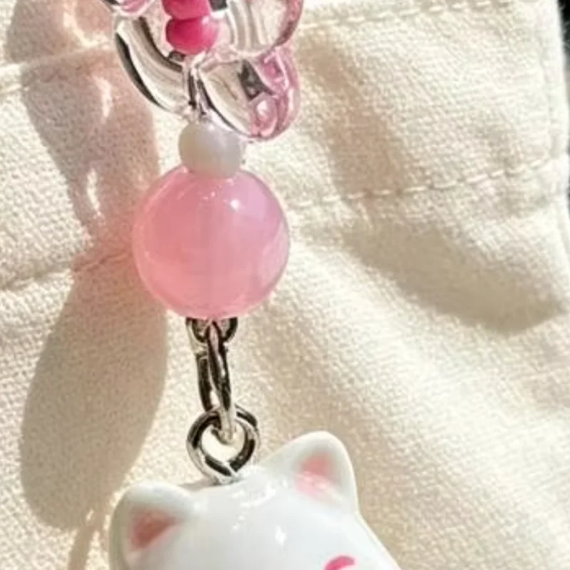 Resin Cat Keychain Three-dimensional Mini Size Keyring Keys Bags Phone Lanyard Versatile Hanging Ornament Keychain Accessory
Resin Cat Keychain Three-dimensional Mini Size Keyring Keys Bags Phone Lanyard Versatile Hanging Ornament Keychain Accessory