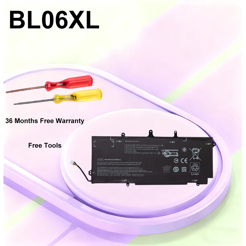 BL06XL Новый аккумулятор для ноутбука HP EliteBook Folio 1040 G0 G1 G2 серии BL06 HSTNN-DB5D HSTNN-W02C 722236-171
BL06XL Новый аккумулятор для ноутбука HP EliteBook Folio 1040 G0 G1 G2 серии BL06 HSTNN-DB5D HSTNN-W02C 722236-171